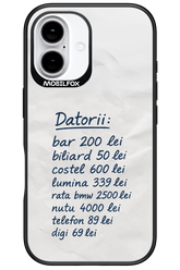 The List - Apple iPhone 16