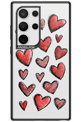 Red Love Transparent 2.0 - Samsung Galaxy S24 Ultra
