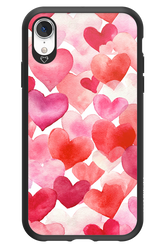 Water Painted Heart 2.0 - Apple iPhone XR