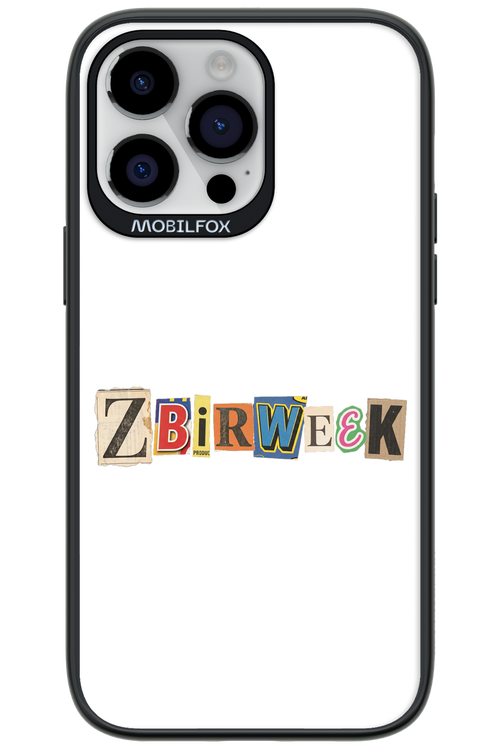 Zbirweek (white) 2.0 - Apple iPhone 14 Pro Max