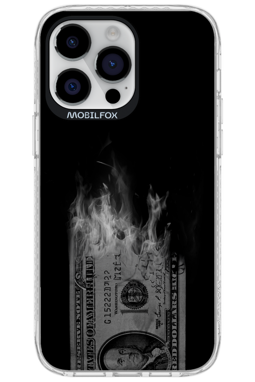 Money Burn B&W 2.0 - Apple iPhone 14 Pro Max