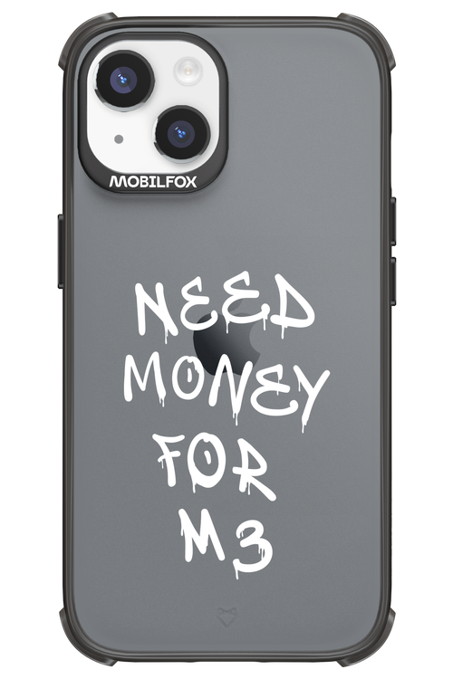 Need M3 Transparent White - Apple iPhone 14