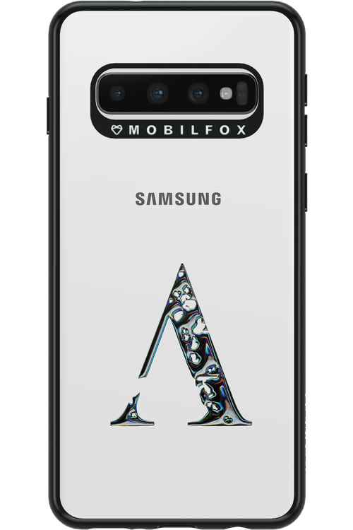 Azteca A Chrome Logo 2.0 - Samsung Galaxy S10