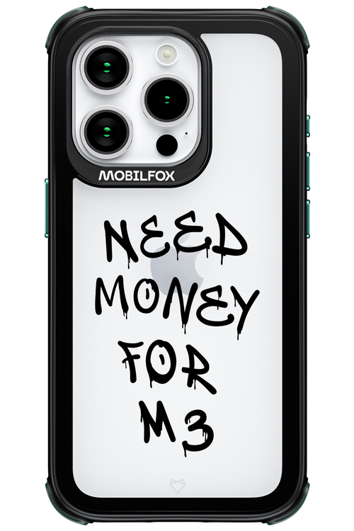 Need M3 Transparent Black - Apple iPhone 15 Pro