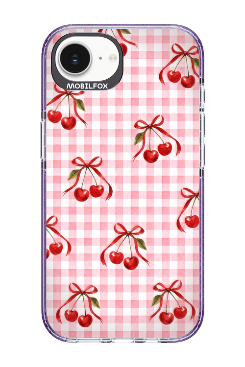 Pink Cherry Checked 2.0 - Apple iPhone 17e