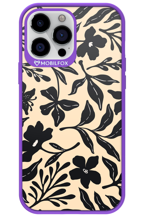 Black Flowers 2.0 - Apple iPhone 13 Pro Max