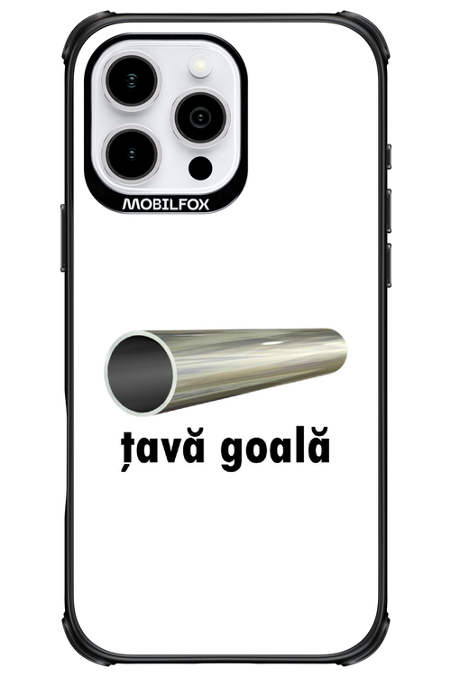 Țavă Goală White - Apple iPhone 16 Pro Max