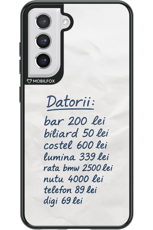 The List - Samsung Galaxy S21 FE