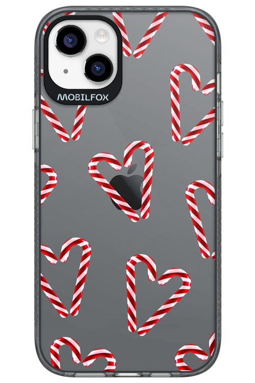 Candy Cane Hearts - Apple iPhone 14 Plus