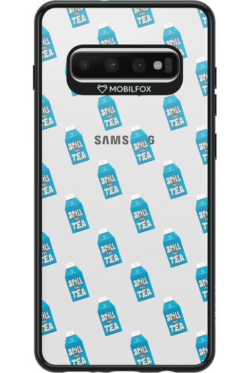 Blue Tea Party Chaos - Samsung Galaxy S10+