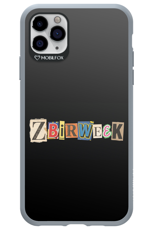 Zbirweek (black) 2.0 - Apple iPhone 11 Pro Max