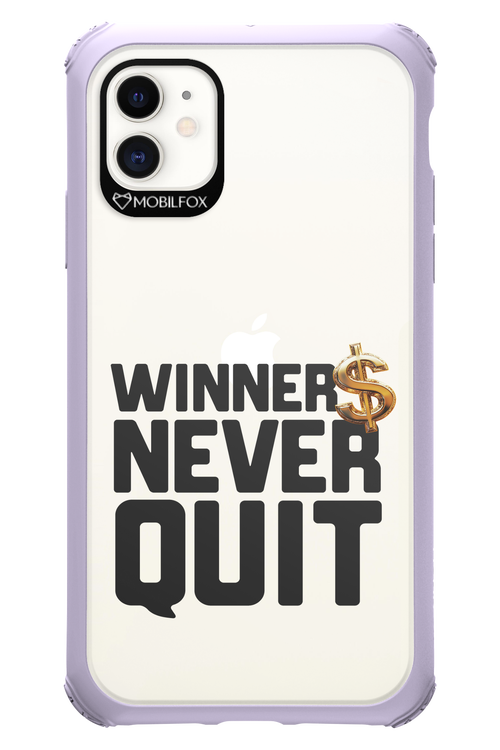 Winners Never Quit - Apple iPhone 11