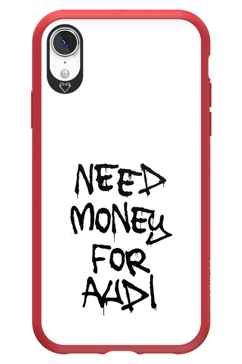 Need Money For Audi Black - Apple iPhone XR