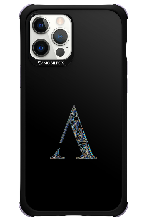 ⁠ ⁠Azteca A Chrome Logo - Apple iPhone 12 Pro Max