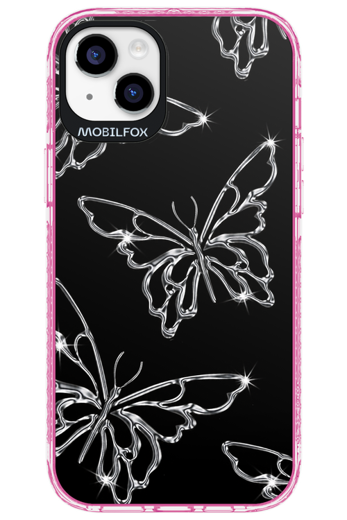 Silver Butterfly 2.0 - Apple iPhone 14 Plus