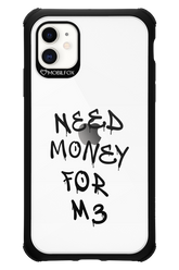 Need M3 Transparent Black - Apple iPhone 11