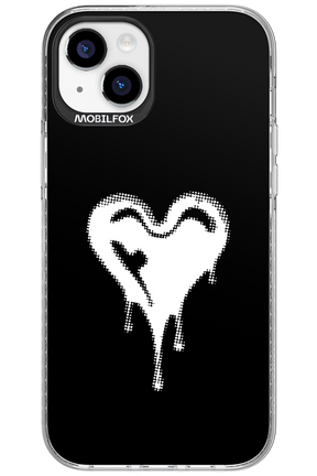 Heart Black - Apple iPhone 15 Plus