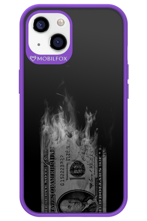 Money Burn B&W 2.0 - Apple iPhone 13