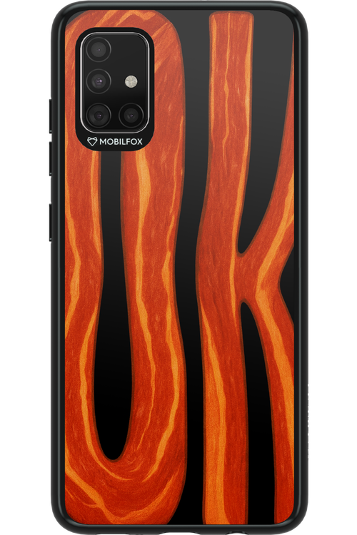 OK (Black-Red) - Samsung Galaxy A51