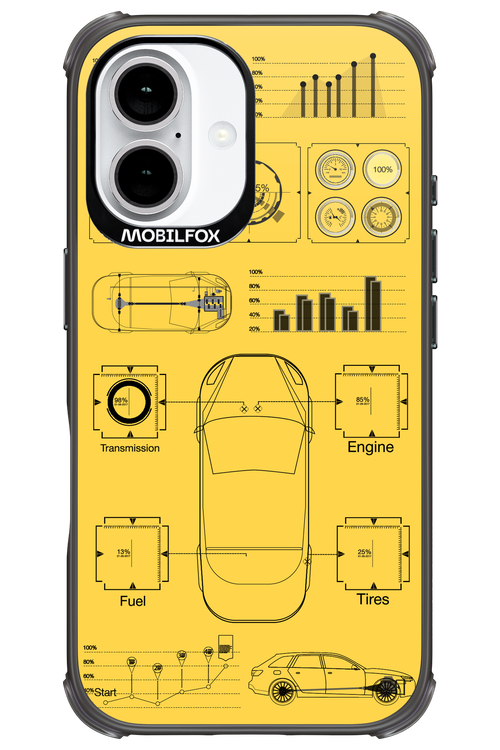 Grid Shift 2.0 - Apple iPhone 16
