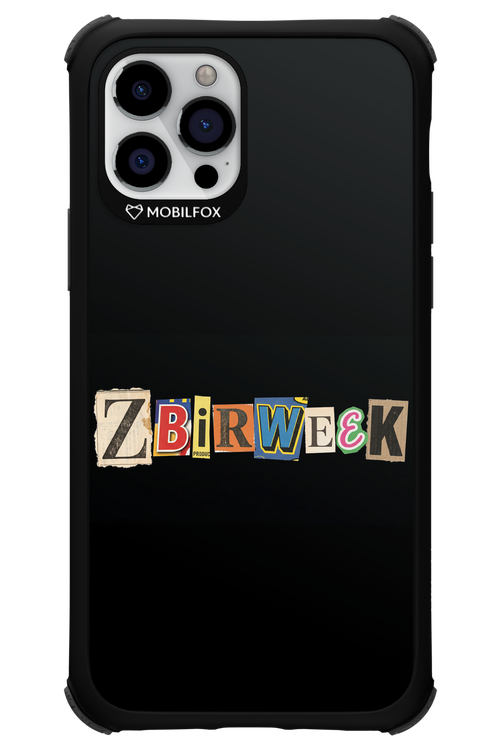 Zbirweek (black) 2.0 - Apple iPhone 12 Pro