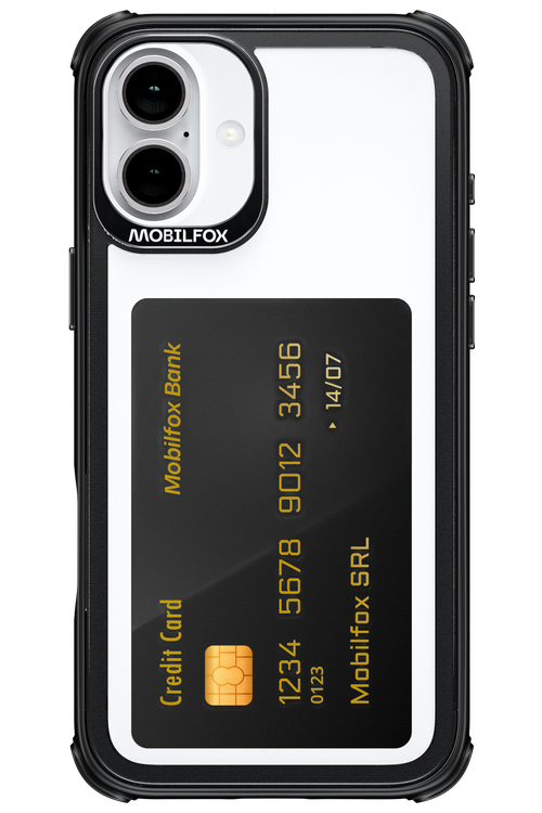 Black Card 2.0 - Apple iPhone 16 Plus
