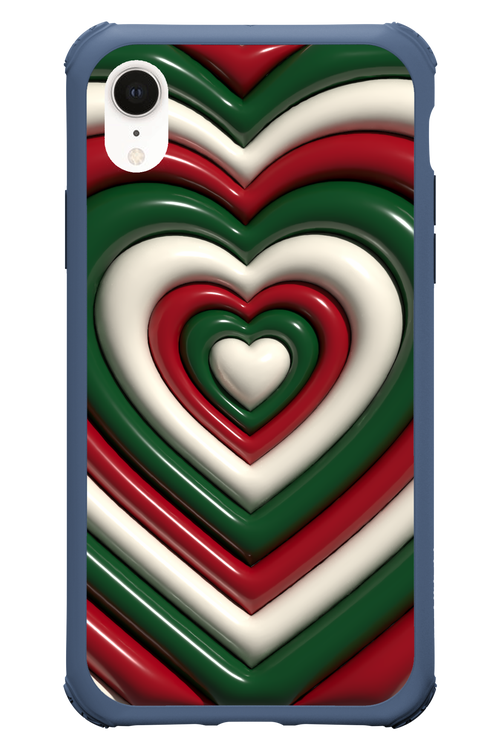 XMAS Hearts - Apple iPhone XR