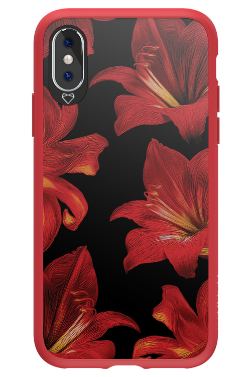 Amaryllis Noir - Apple iPhone X