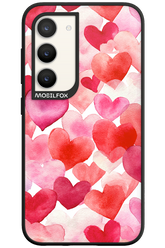 Water Painted Heart - Samsung Galaxy S23