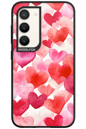 Water Painted Heart - Samsung Galaxy S23