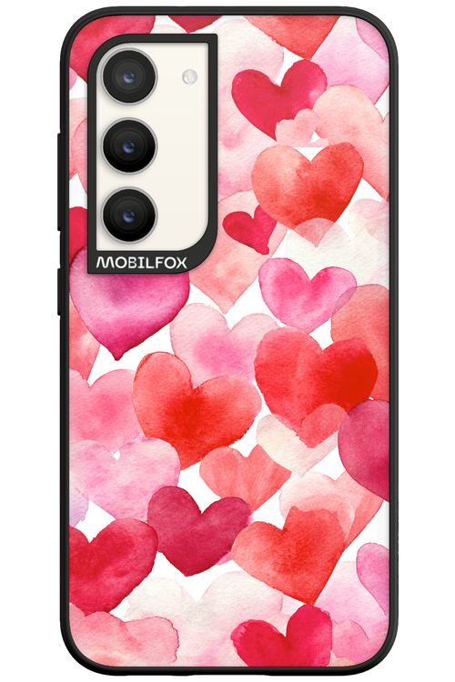 Water Painted Heart - Samsung Galaxy S23