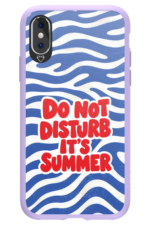 DO NOT DISTURB ITS SUMMER 2.0 - Apple iPhone X