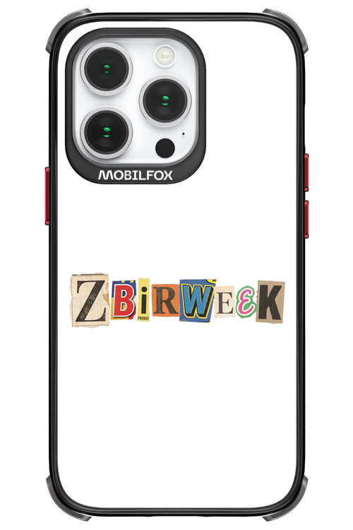 Zbirweek (white) 2.0 - Apple iPhone 14 Pro