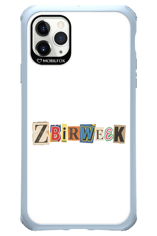 Zbirweek (white) 2.0 - Apple iPhone 11 Pro Max