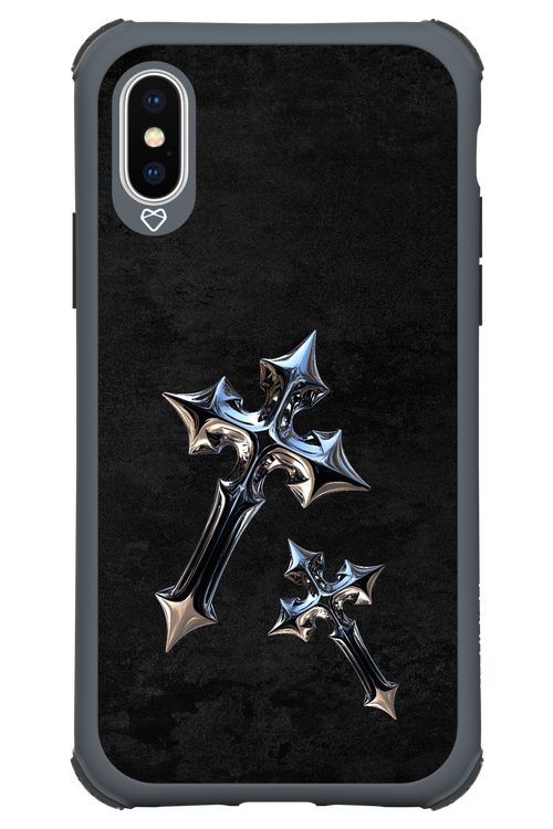 Chrome Crosses 2.0 - Apple iPhone XS