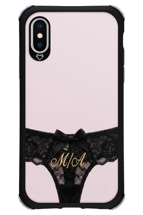 Black Panties 2.0 - Apple iPhone X