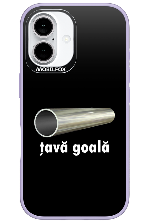 Țavă Goală Black - Apple iPhone 16