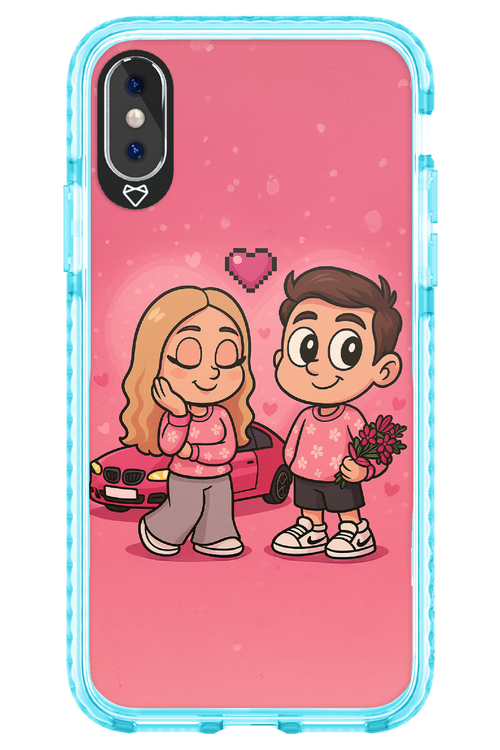 Pink Amour 2.0 - Apple iPhone X