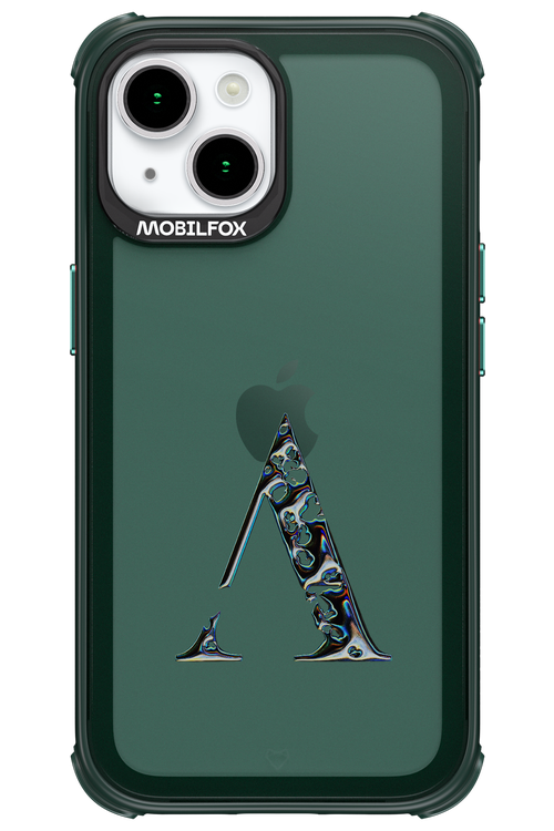 Azteca A Chrome Logo 2.0 - Apple iPhone 15