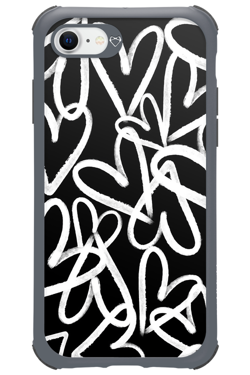 Heart Lines - Apple iPhone SE 2020