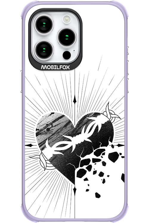 Fekete Szív 2.0 - Apple iPhone 15 Pro Max