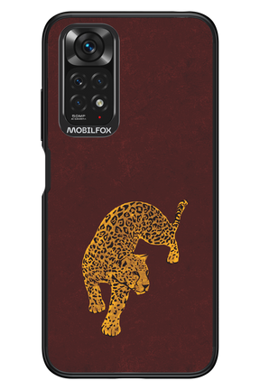 Burgundy Leopard - Xiaomi Redmi Note 11/11S 4G