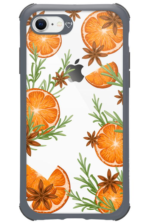 Orange With Star Anise - Apple iPhone 8