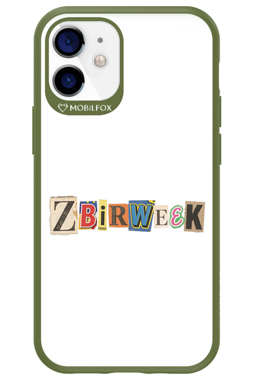 Zbirweek (white) 2.0 - Apple iPhone 12 Mini