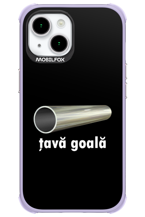 Țavă Goală Black - Apple iPhone 15