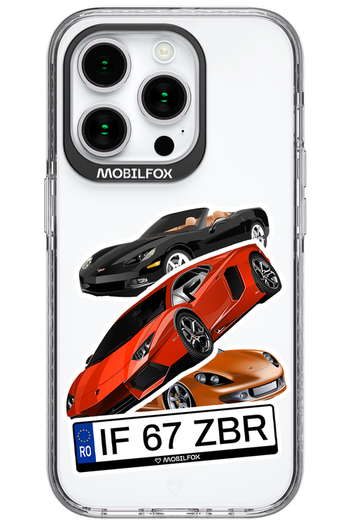 Car Sticker 2.0 - Apple iPhone 15 Pro