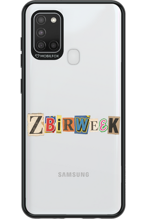 Zbirweek (transparent) 2.0 - Samsung Galaxy A21 S