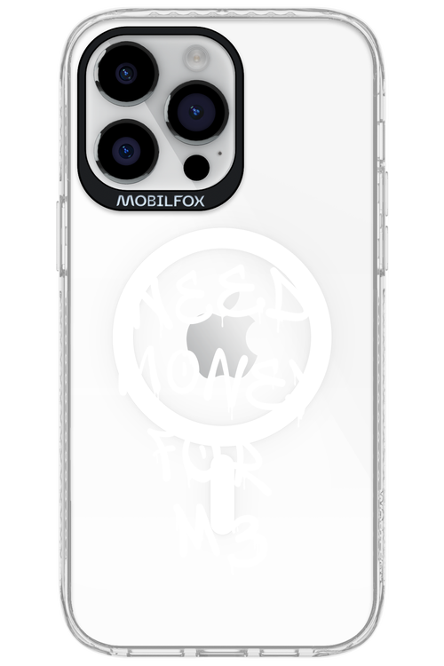 Need M3 Transparent White - Apple iPhone 14 Pro Max
