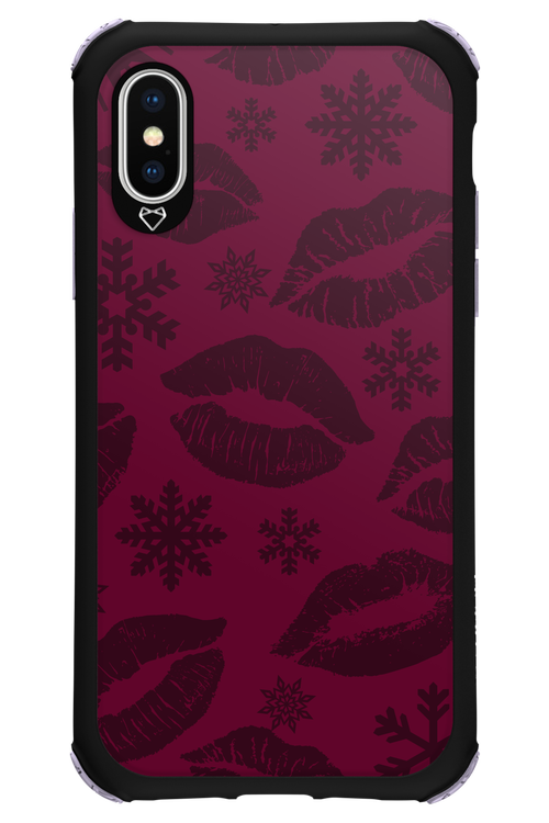 Burgundy Kiss - Apple iPhone X