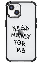 Need M3 Transparent Black - Apple iPhone 14